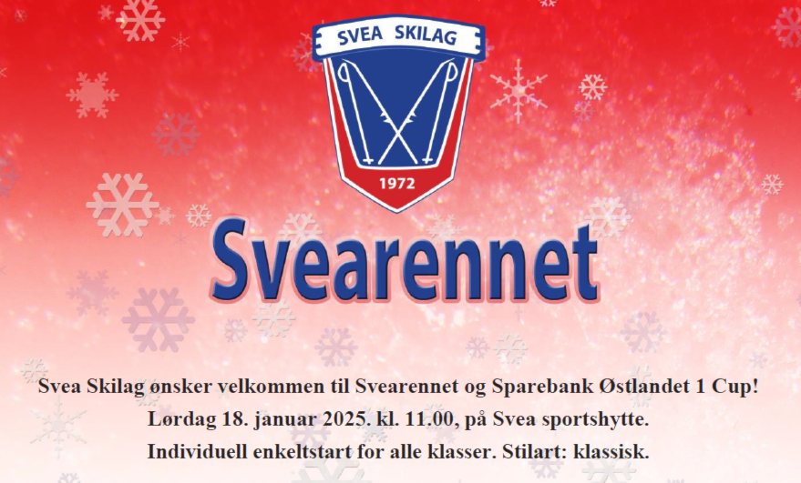 Invitasjon til Svearennet 2025